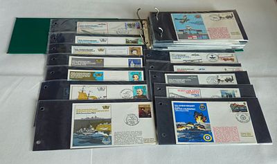 FDC Collection. 20th Anniversary of the First Deck Landing 1971, 10th Anniversary of the