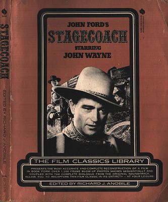 The Film Classic Library by Richard J. Anobile Paperback book John Fords Stagecoach Staring