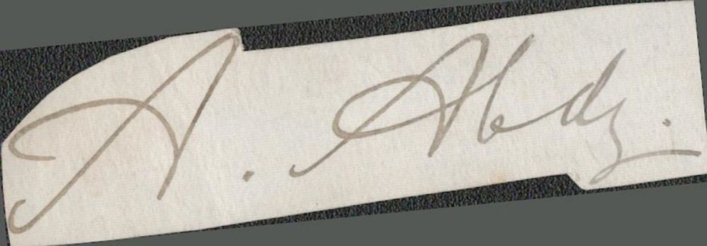 Lot 415: Sir Anthony Charles Abdy, 3rd Baronet signed 3x1...