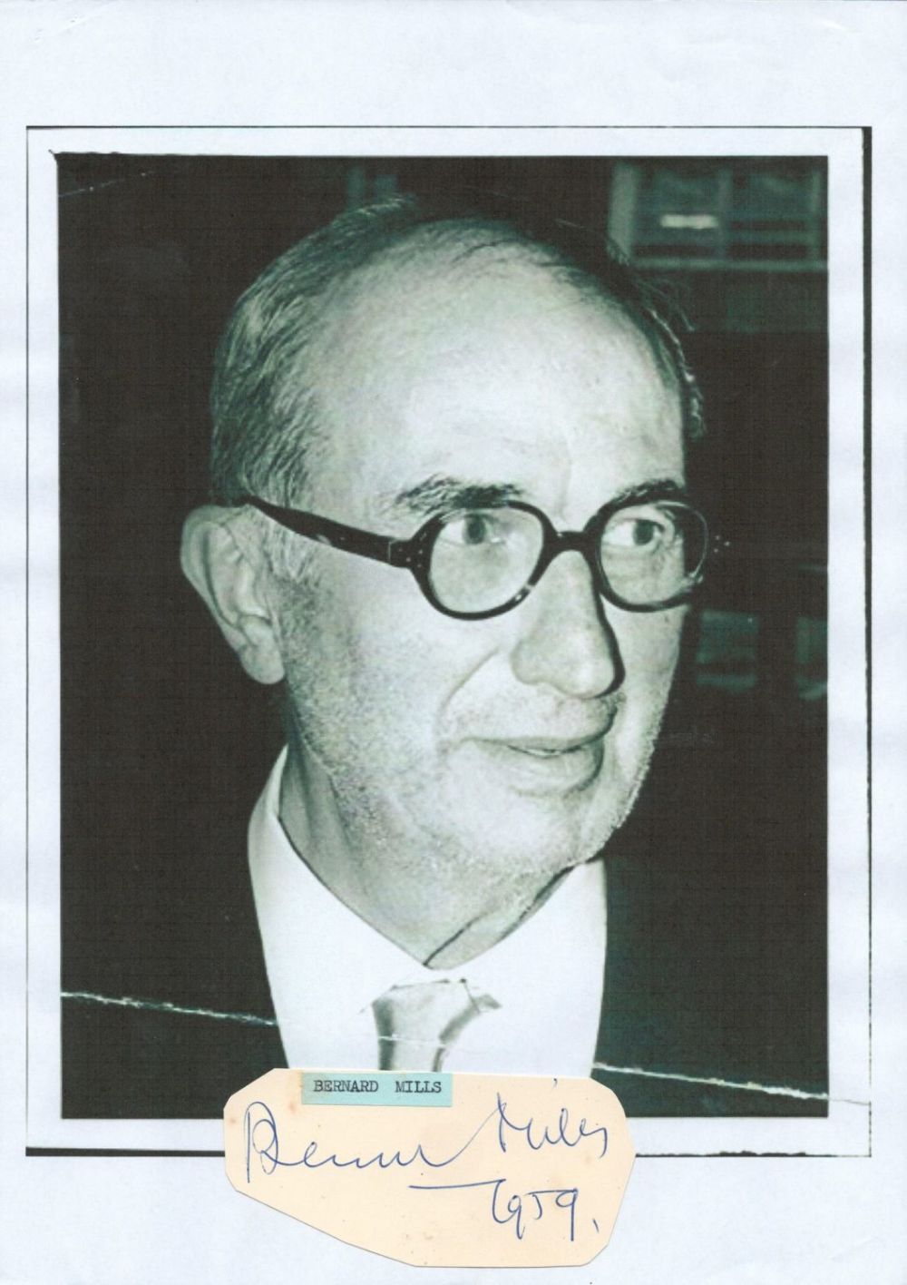 Lot 438: Australian Engineer Bernard Mills AC, FRS, FAA, DSc...
