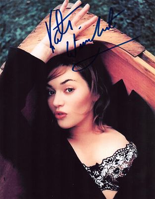 KATE WINSLET Titanic Actress signed 8x10 Photo Good condition. All autographs come with a