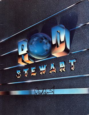 ROD STEWART Singer signed vintage 1986 Concert Programme Good condition. All autographs come