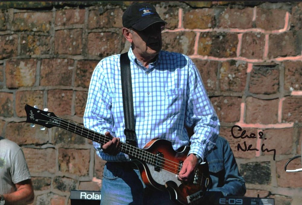 Lot 180: Chas Newby signed 12x8inch colour photo. Good condition....