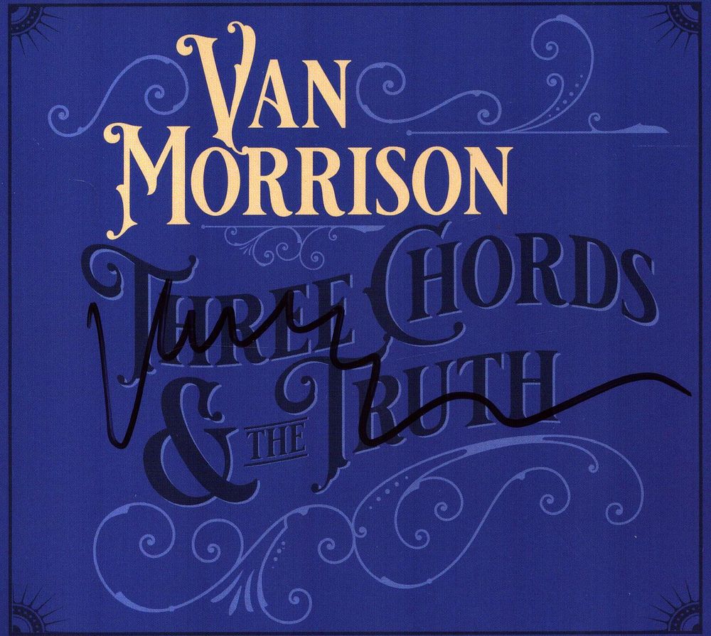 Lot 214: Van Morrison signed Three Chords and the truth...