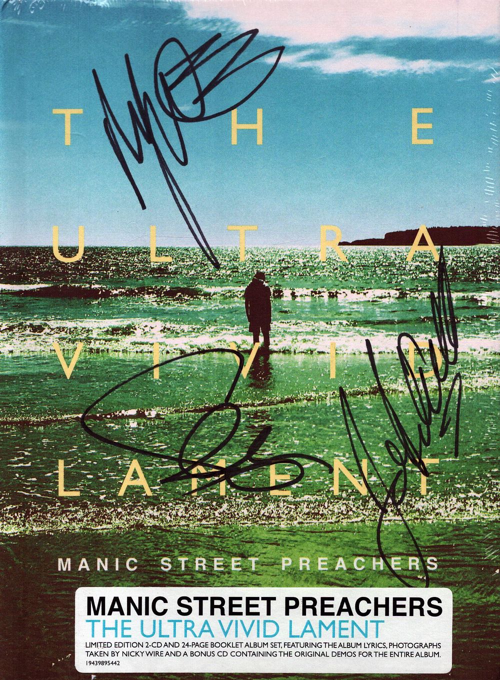 Lot 216: Manic Street Preachers signed The Ultra vivid lament...