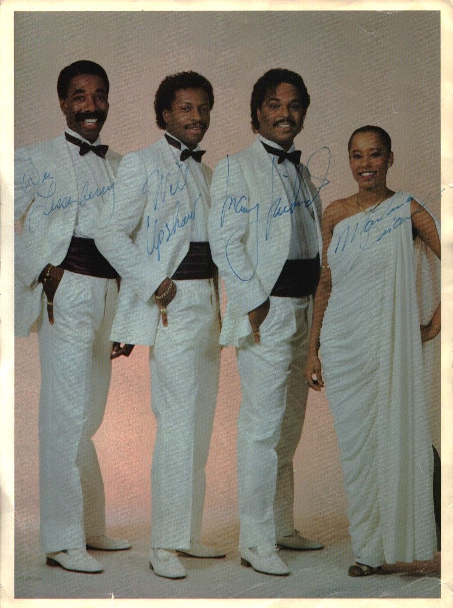 Lot 235: The Platters signed 12x8inch colour photo. Good condition....