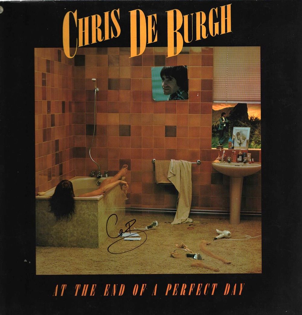Lot 290: Chris De Burgh signed At the End of...
