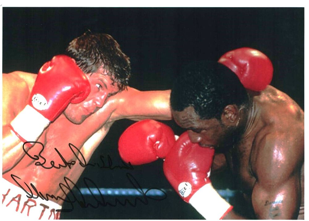 Lot 323: Henry Wharton signed 12x8inch colour photo. Good condition....