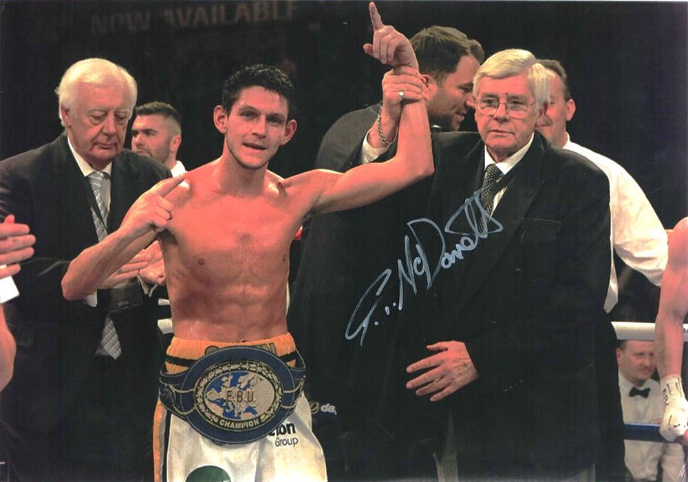 Lot 324: Gavin McDonnell signed 10x8inch colour photo. Good condition....