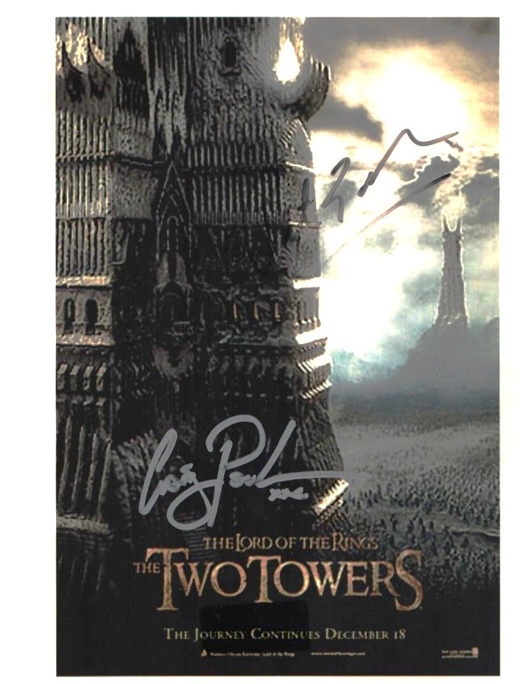 Lot 326: Peter Jackson and Craig Phillip signed Lord of...