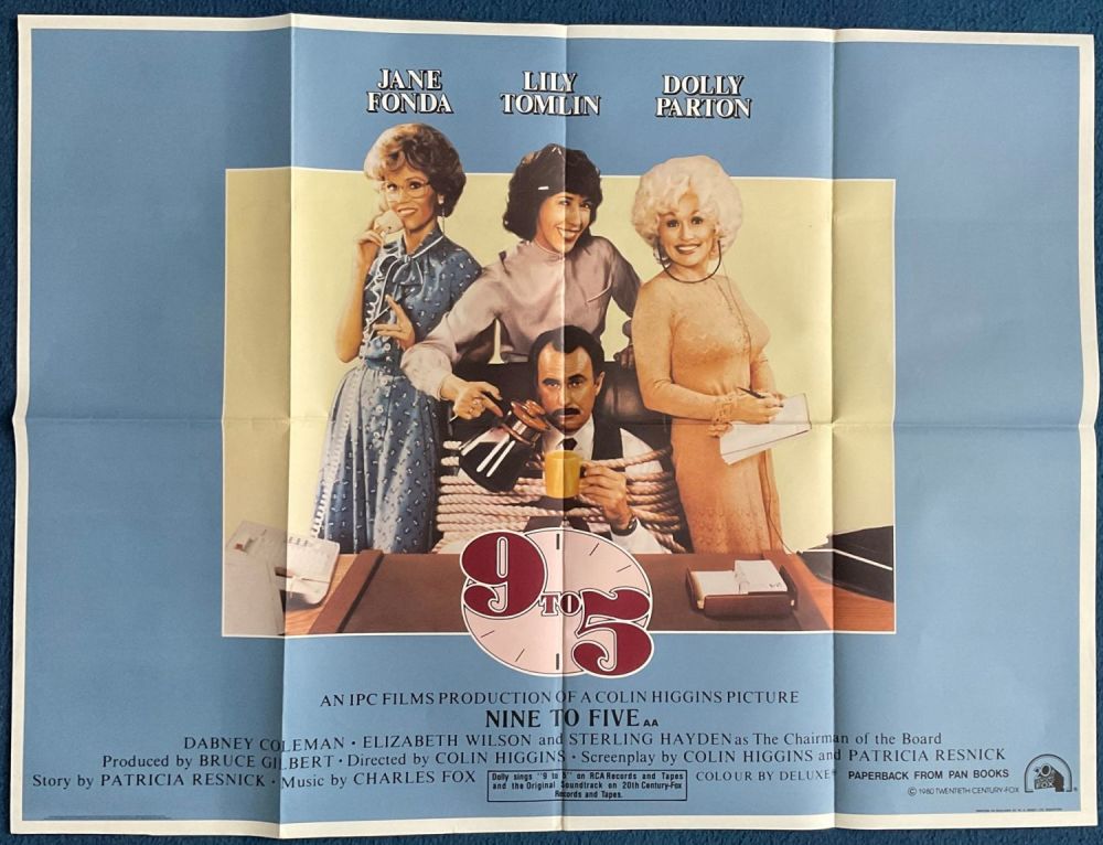 Lot 506: 9 To 5, Original Cinema, Movie Poster starring...