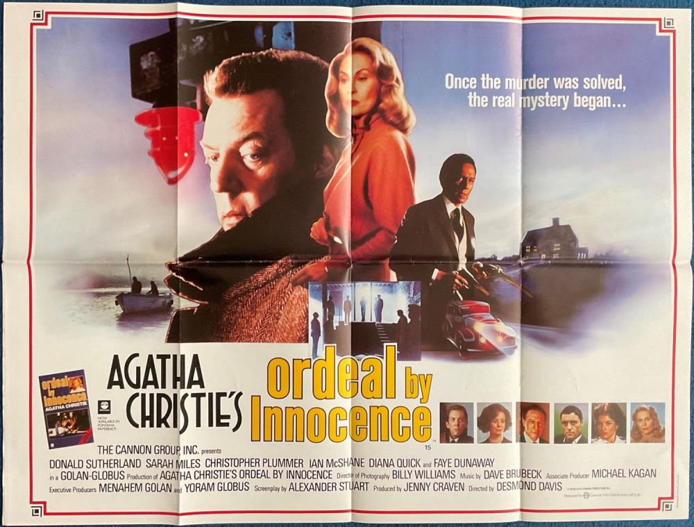 Lot 514: Ordeal by Innocence Original Cinema, Movie Poster starring...