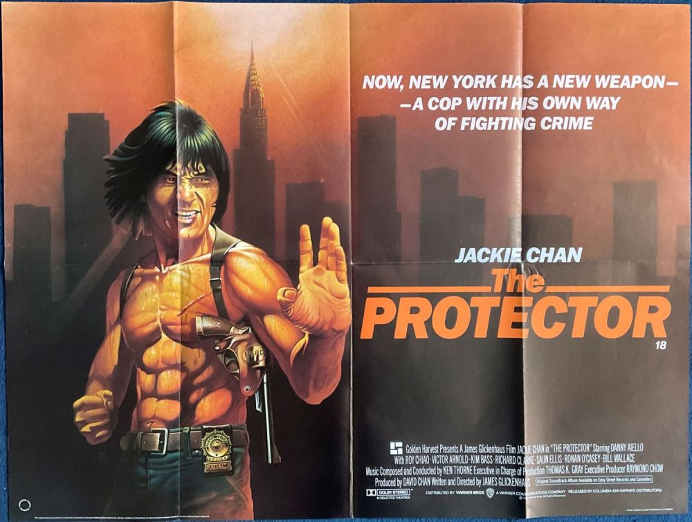 Lot 515: The Protector Original Cinema, Movie Poster starring Jackie...
