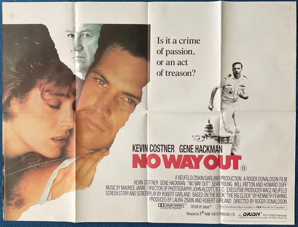 Lot 531: No Way Out Original Cinema, Movie Poster starring...