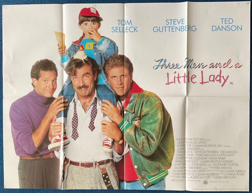 Lot 533: Three Men and A Little Lady, Original Cinema,...