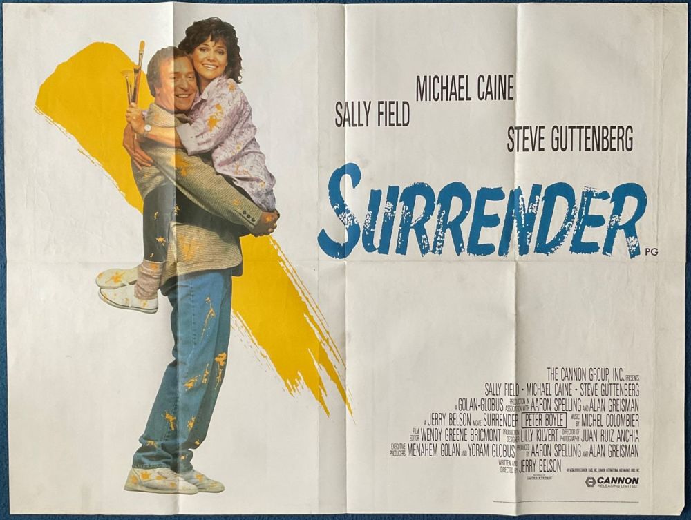 Lot 546: Surrender Original Cinema, Movie Poster starring Sally Field,...