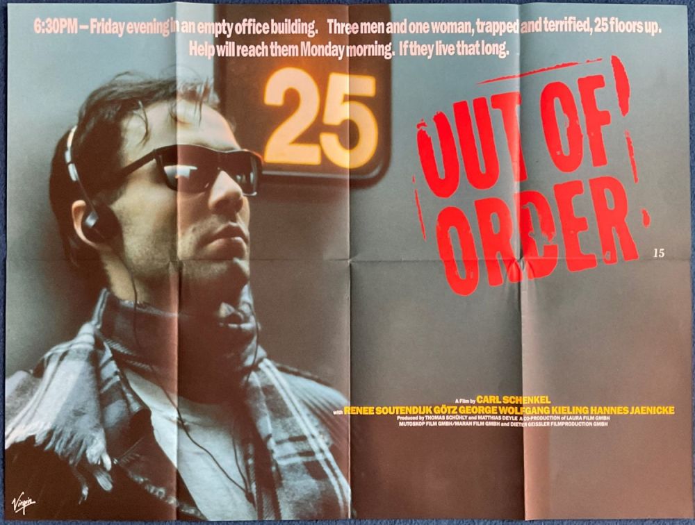 Lot 552: Out of Order Original Cinema, Movie Poster starring...