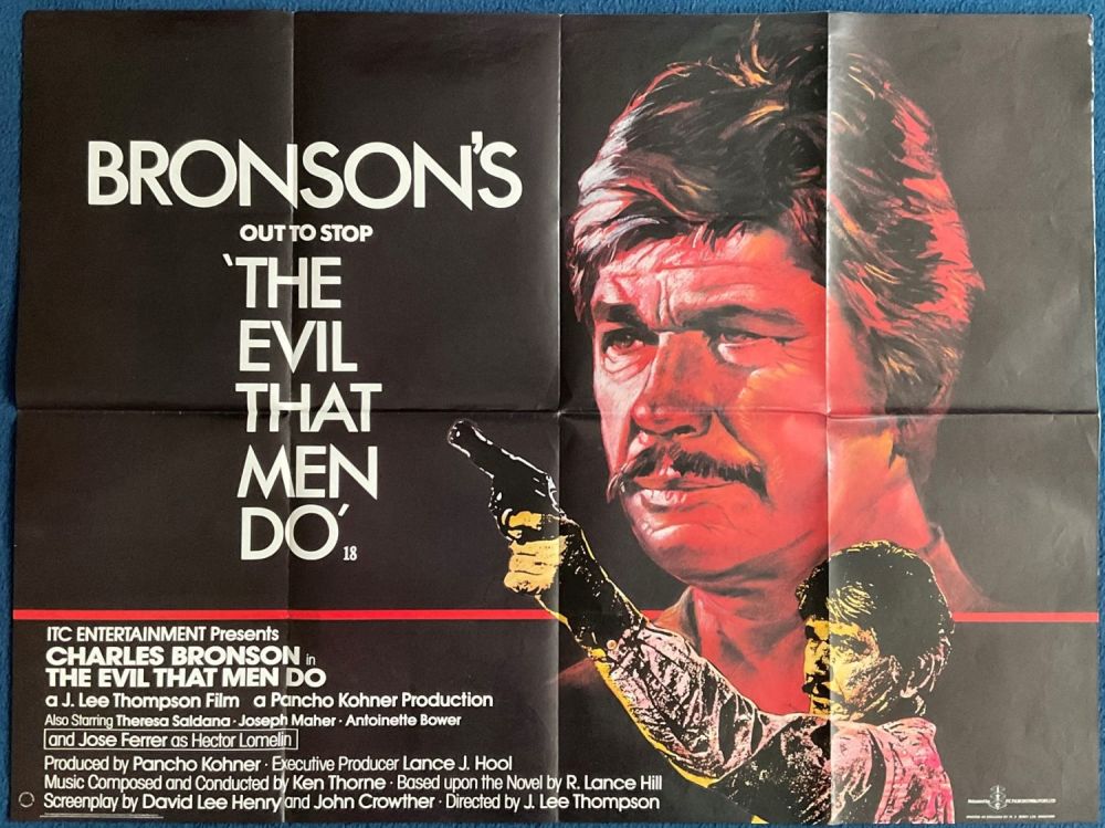 Lot 558: The Evil That Men Do Original Cinema, Movie...