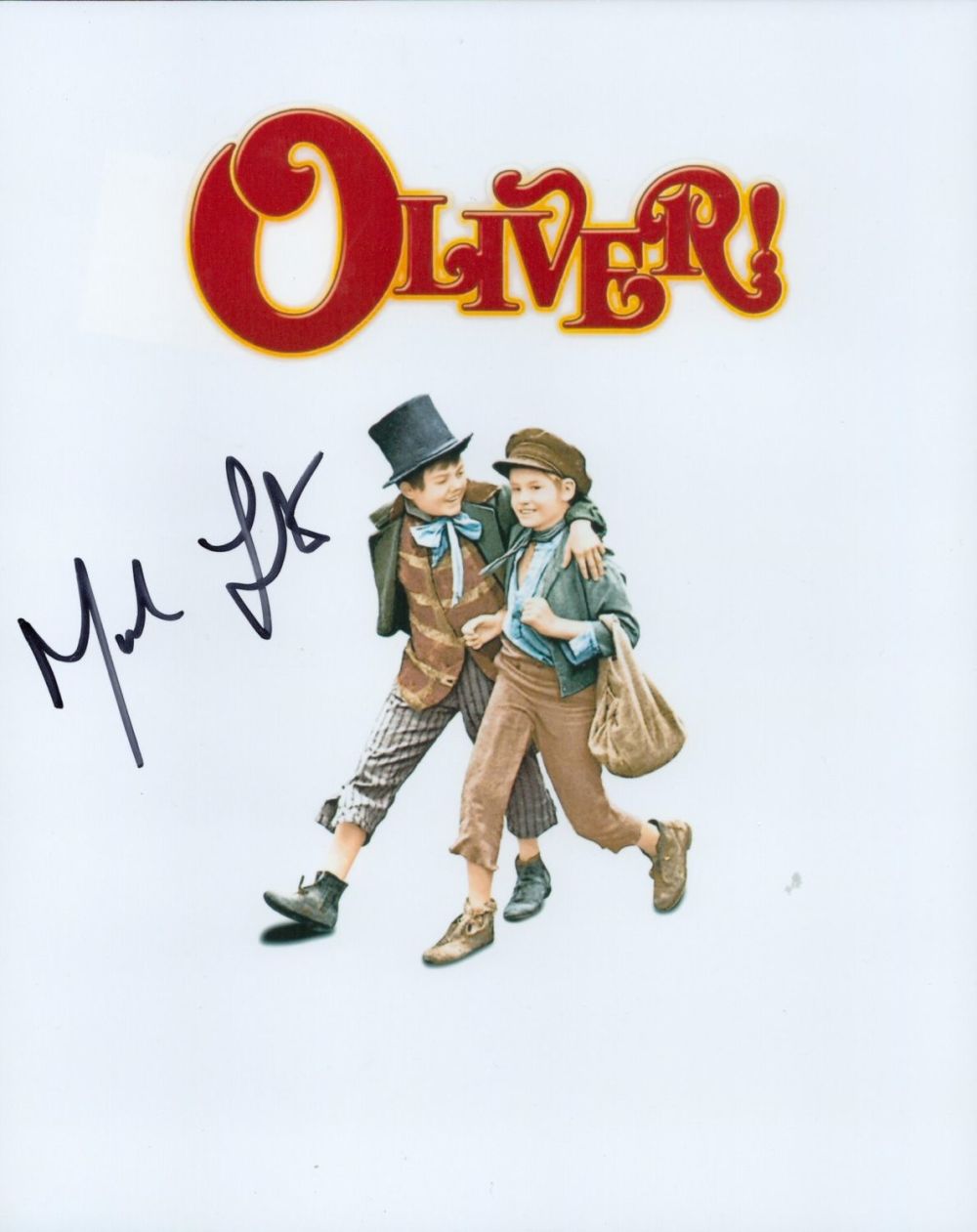 Lot 582: Mark Lester signed 10x8 colour Oliver photo. Good...