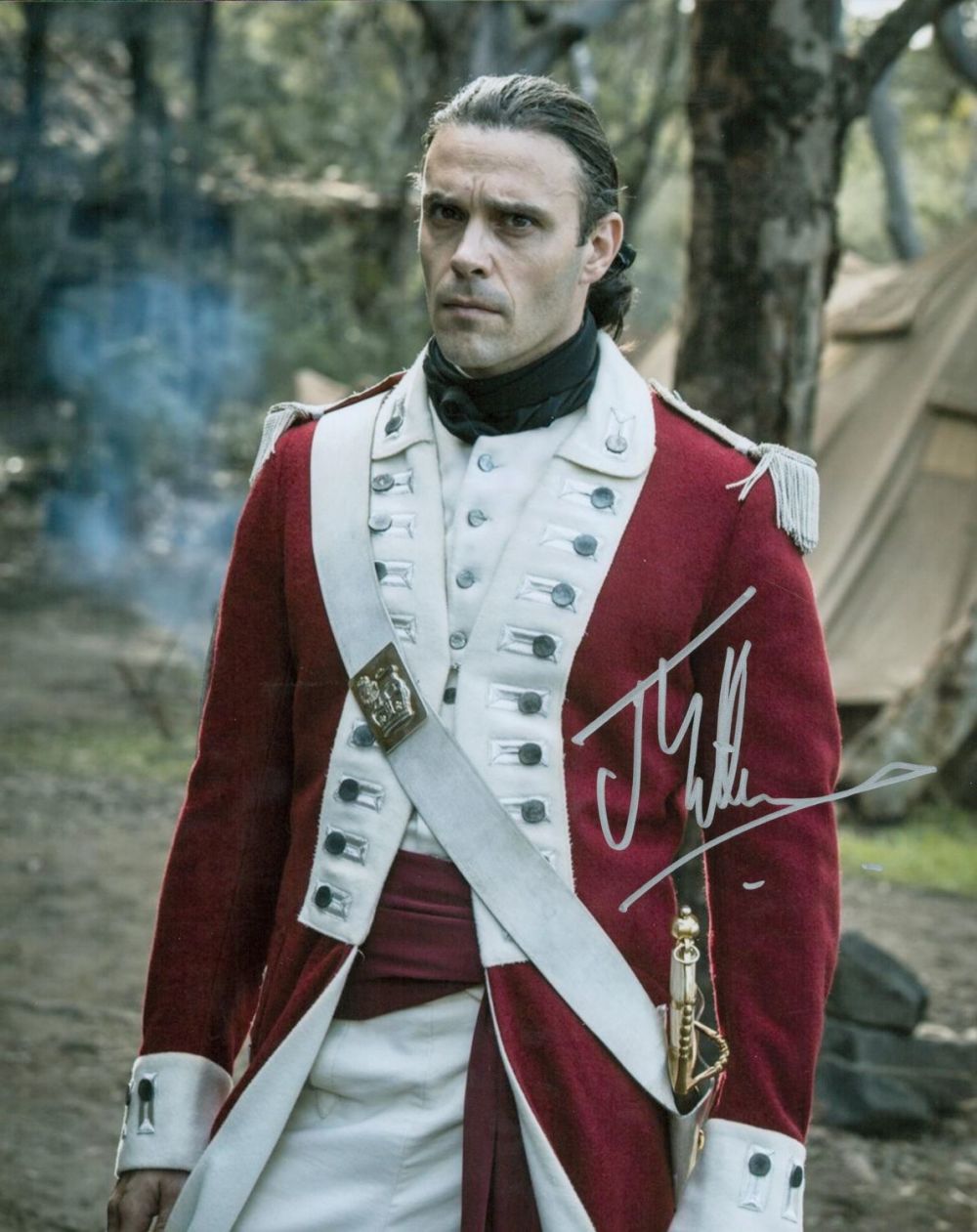 Lot 584: Joseph Millson signed 10x8 colour photo from TV...