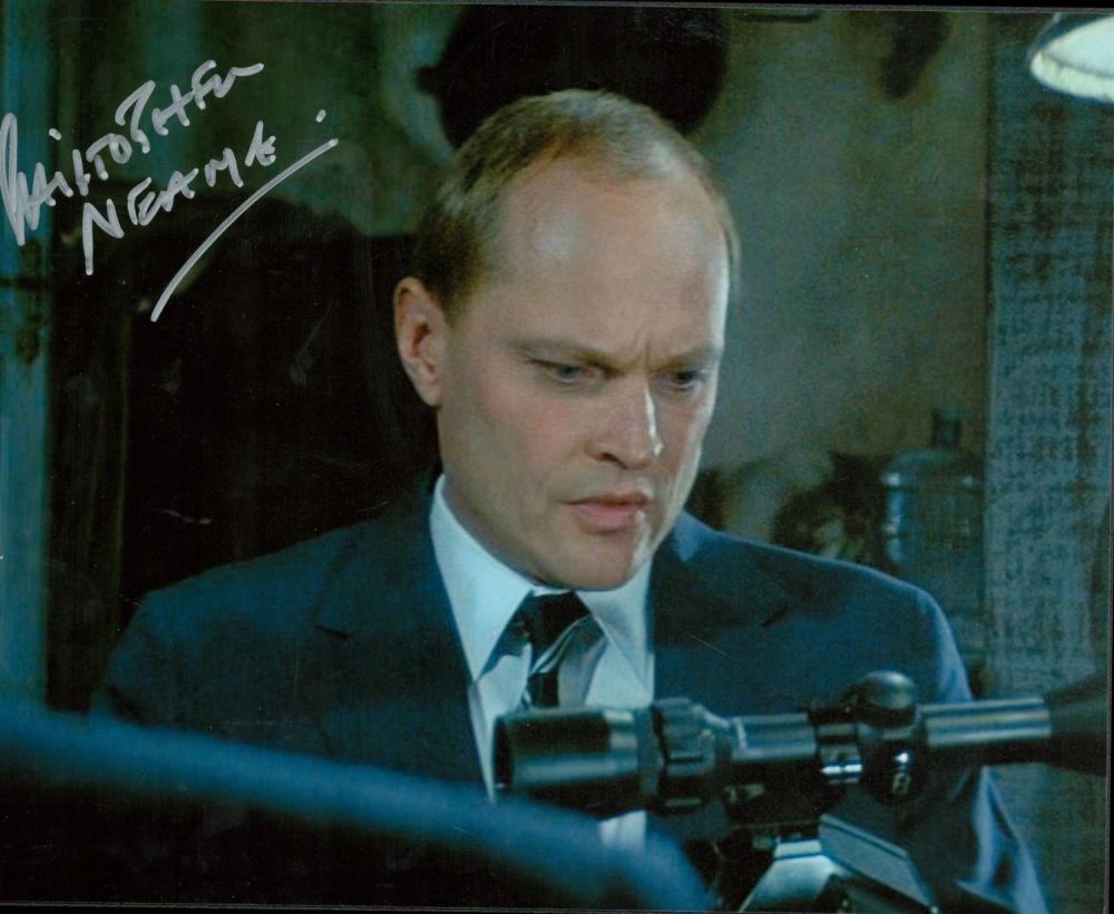 Lot 590: Christopher Neame signed 10x8 colour photo from License...