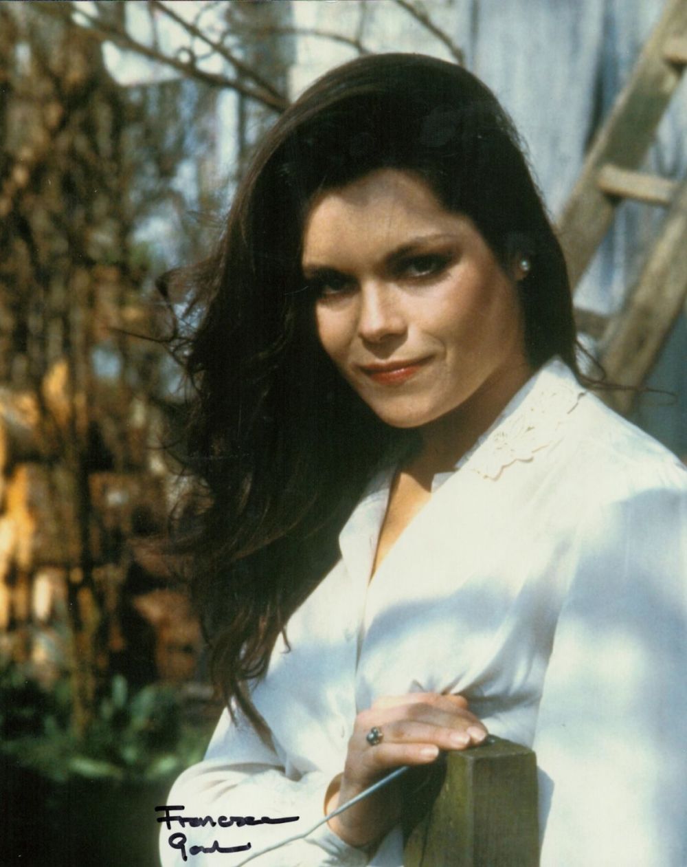 Lot 606: Francesca Gonshaw signed 10x8 colour Allo Allo photo....
