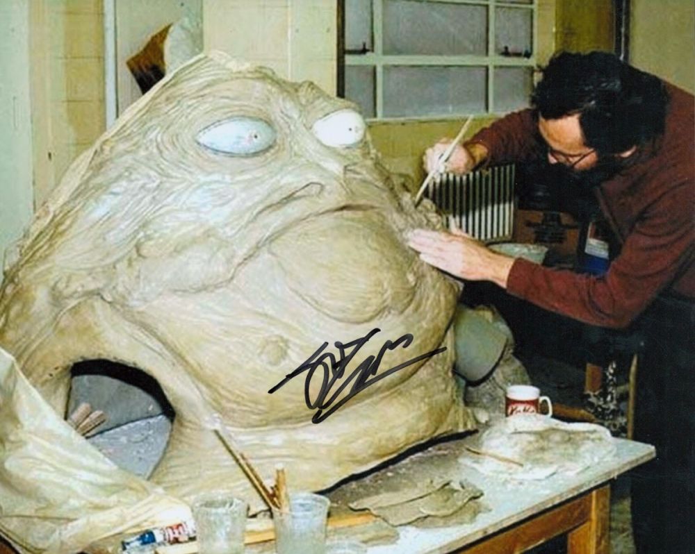 Lot 623: John Coppinger signed 10x8 colour Star Wars Jabba...