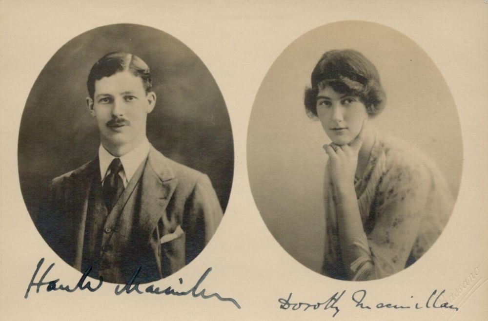 Lot 656: Lady Dorothy Evelyn Macmillan GBE and Harold Macmillan...