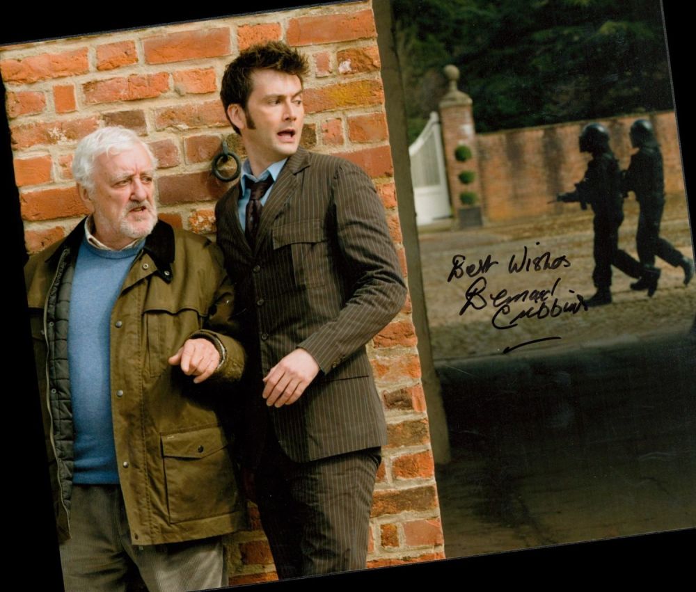 Lot 703: Bernard Cribbins Signed 10x8 Inch Colour Photo Showing...