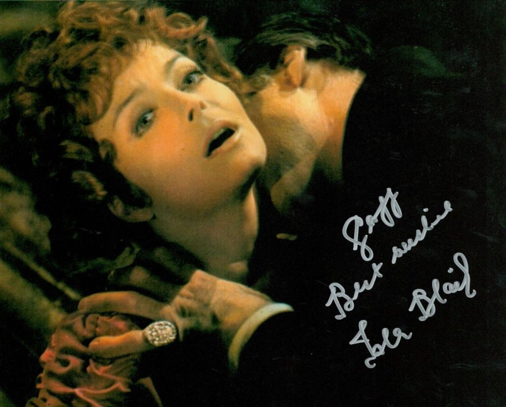 Lot 705: British Actress and Singer Isla Blair Signed 10x8...