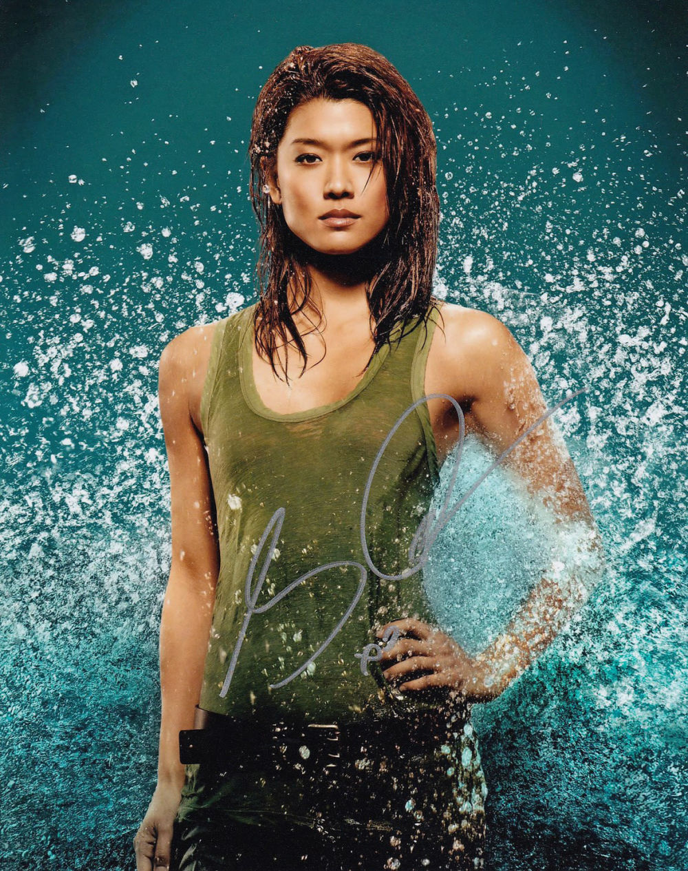 Lot 759: Blowout Sale! Super sexy Grace Park hand signed...
