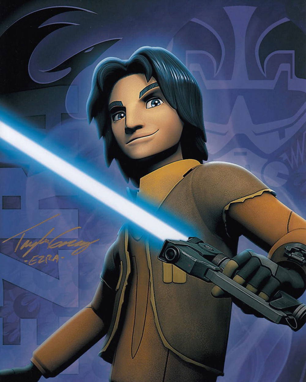 Lot 785: Blowout Sale! Star Wars Rebels Taylor Grey hand...