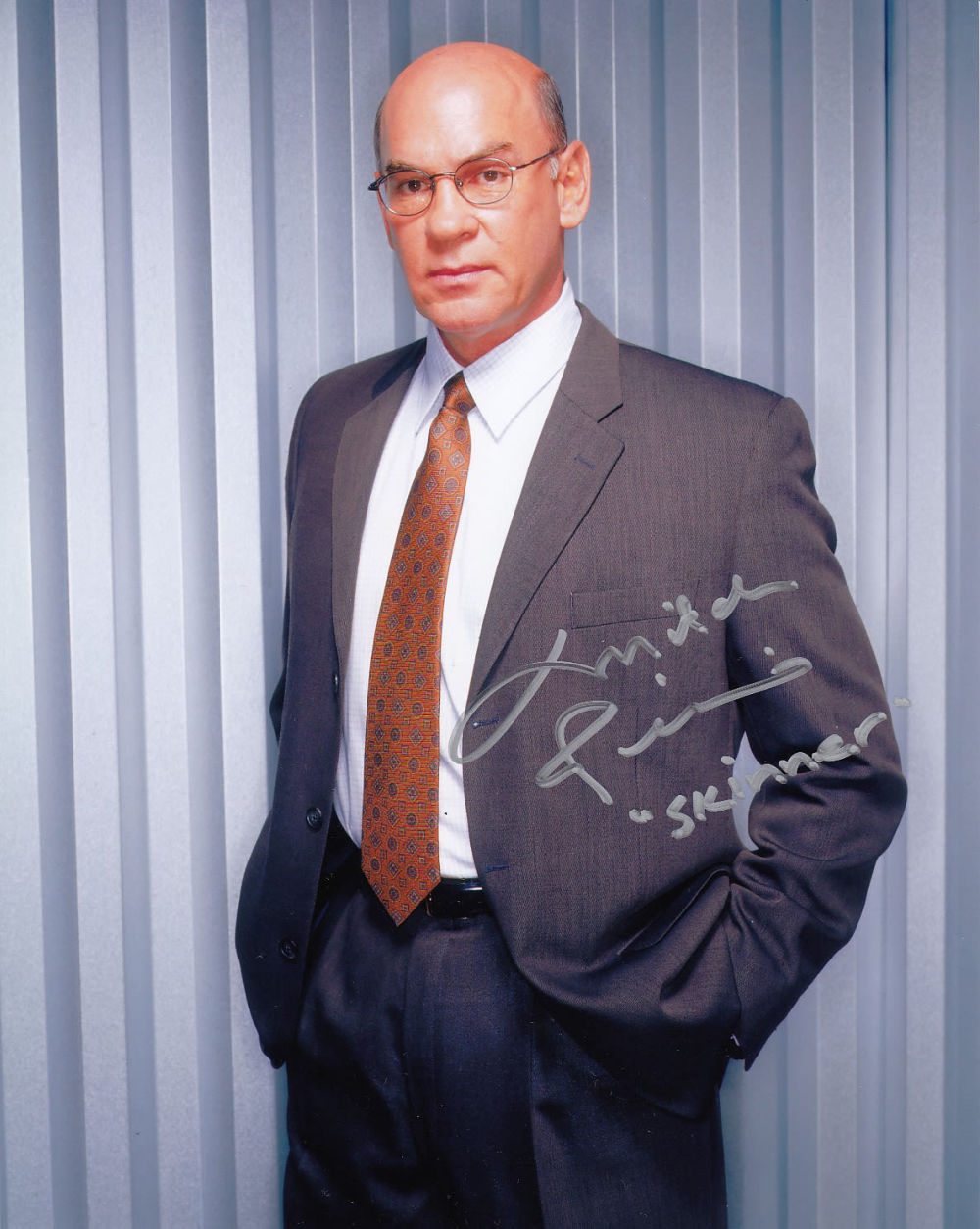 Lot 801: Blowout Sale! The X-Files Mitch Pileggi hand signed...