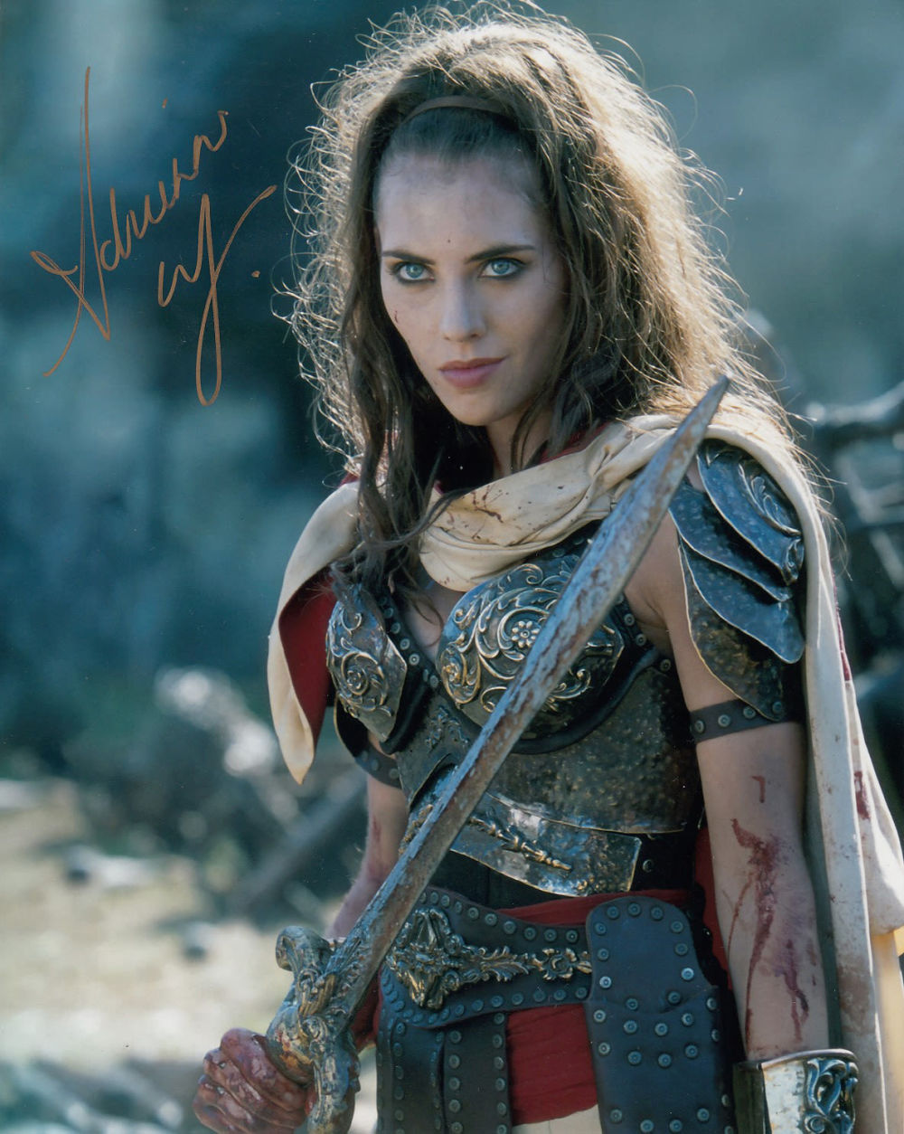 Lot 802: Blowout Sale! Xena Adrienne Wilkinson hand signed 10x8...