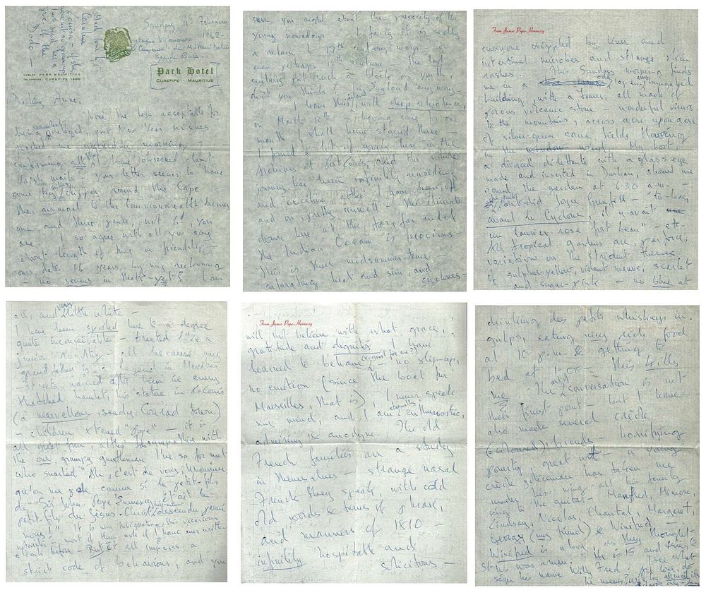 Lot 188: James Pope-Hennessy ALS. Author Good condition. All autographs...