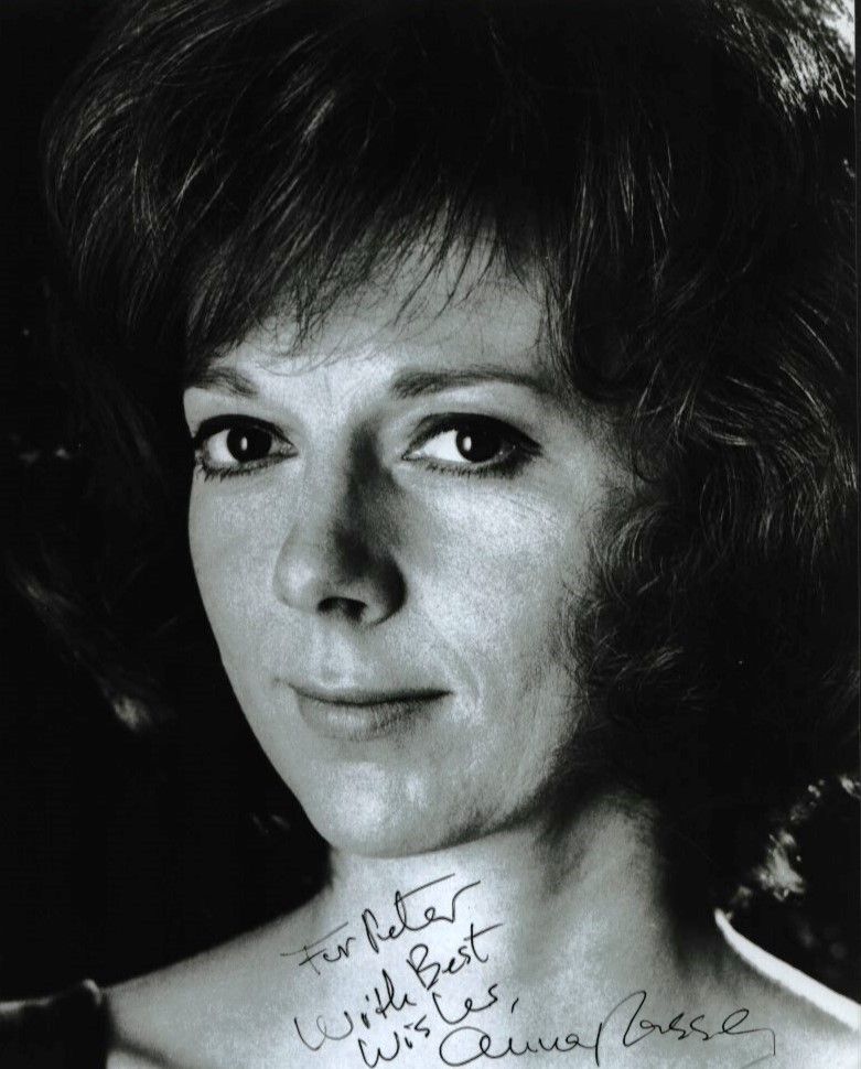 Lot 249: ANNA MASSEY Actress signed 8x10 Photo. Good condition....