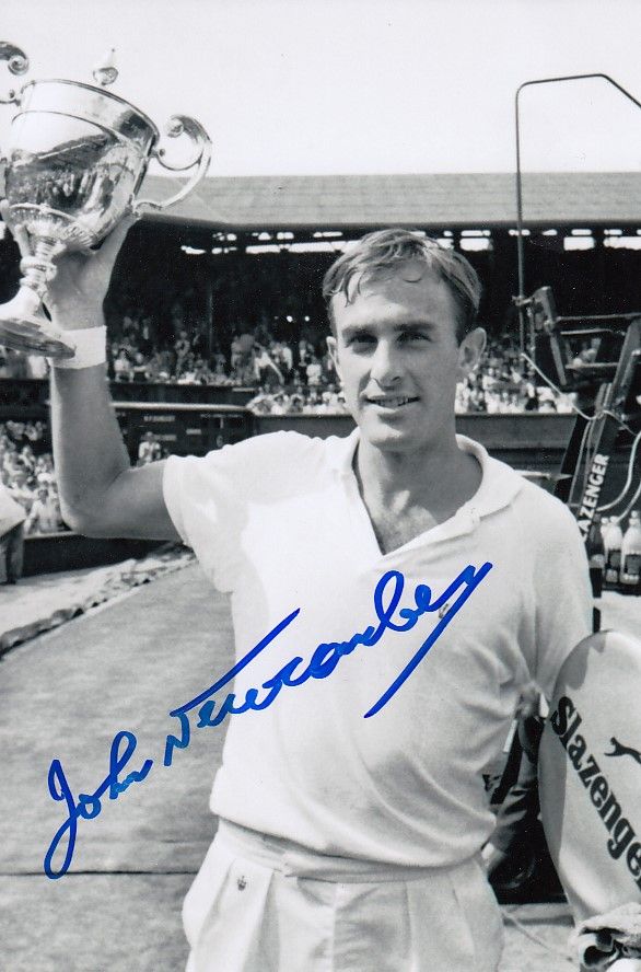 Lot 272: Autographed JOHN NEWCOMBE 6 x 4 Photo :...