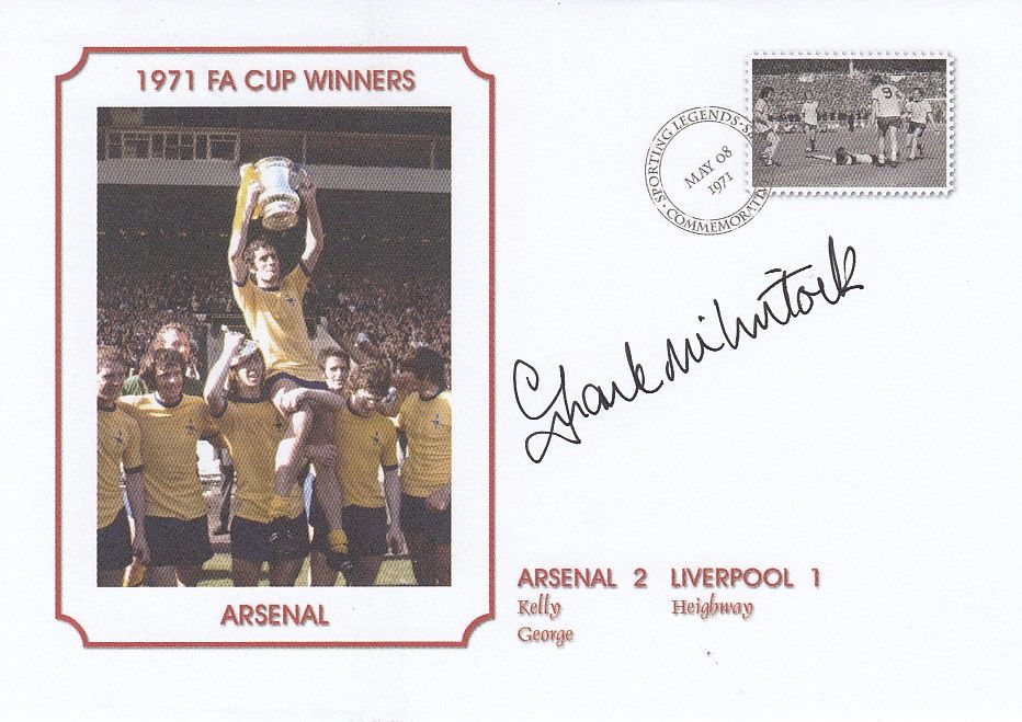 Lot 278: Autographed FRANK McLINTOCK Modern Commemorative Cover : A...