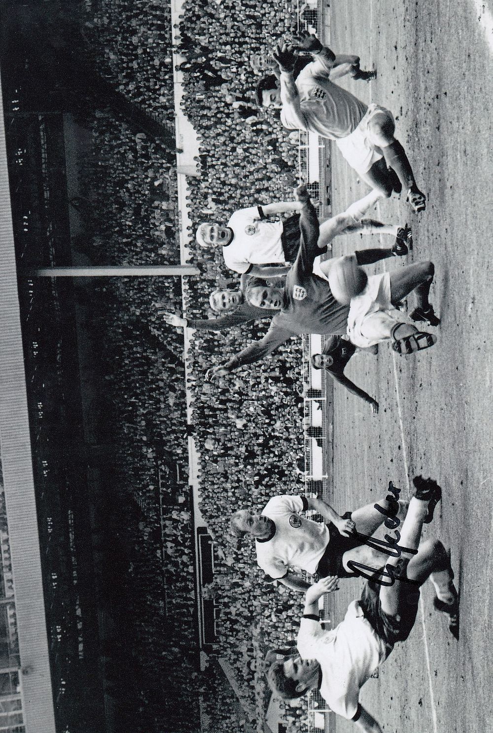 Lot 296: Autographed WOLFGANG WEBER 12 x 8 Photo :...