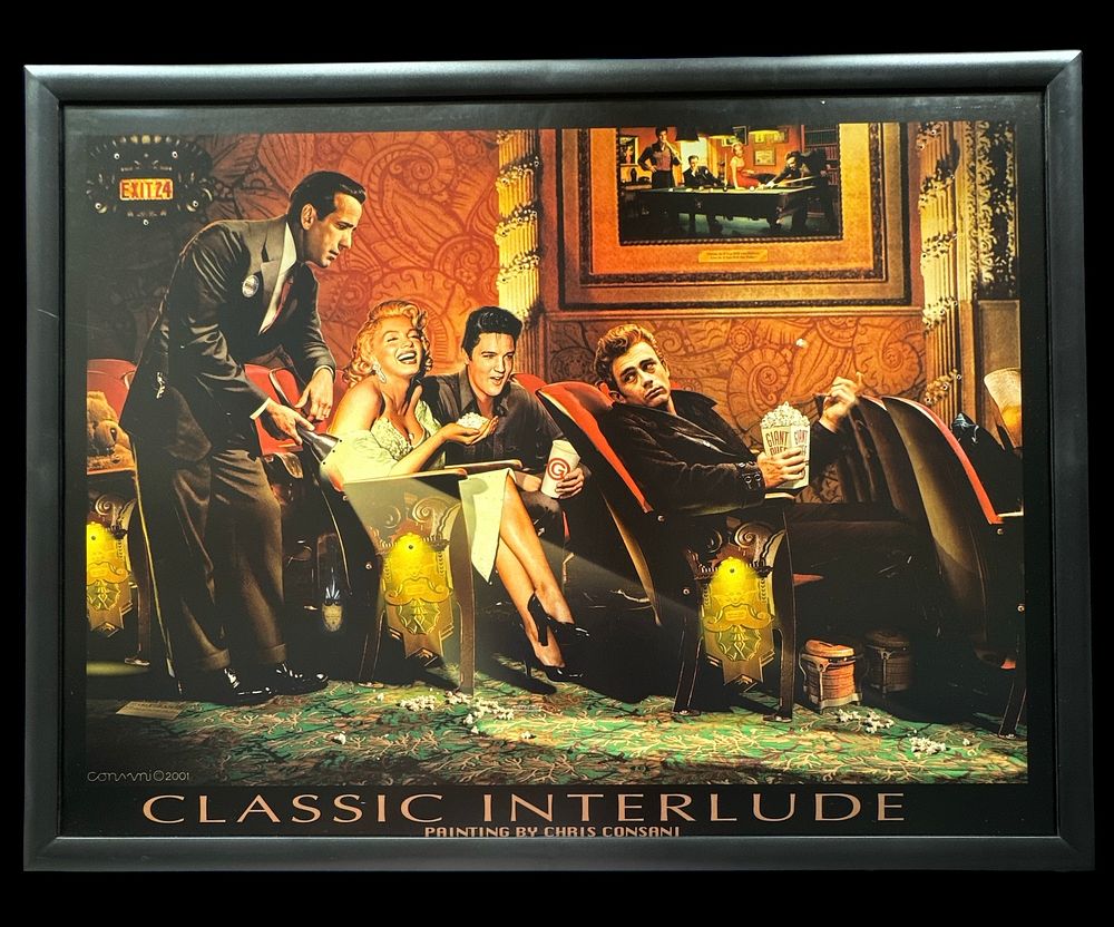 Lot 302: Classic Interlude By Artist Chris Consani colour photo...