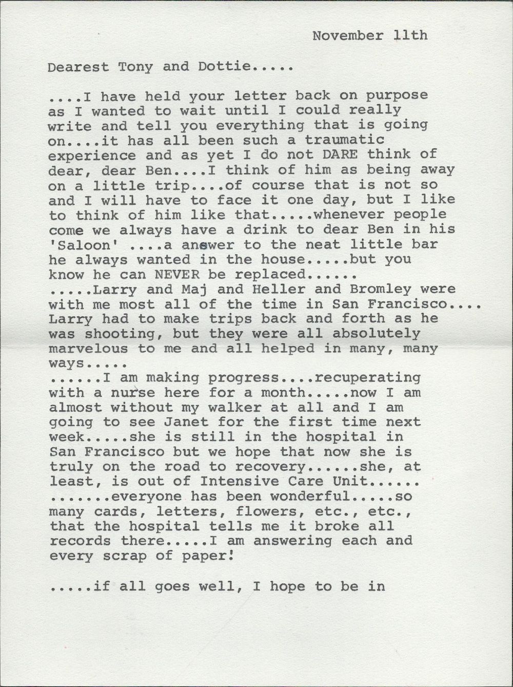 Lot 352: Mary Martin American Actress signed letter which is...