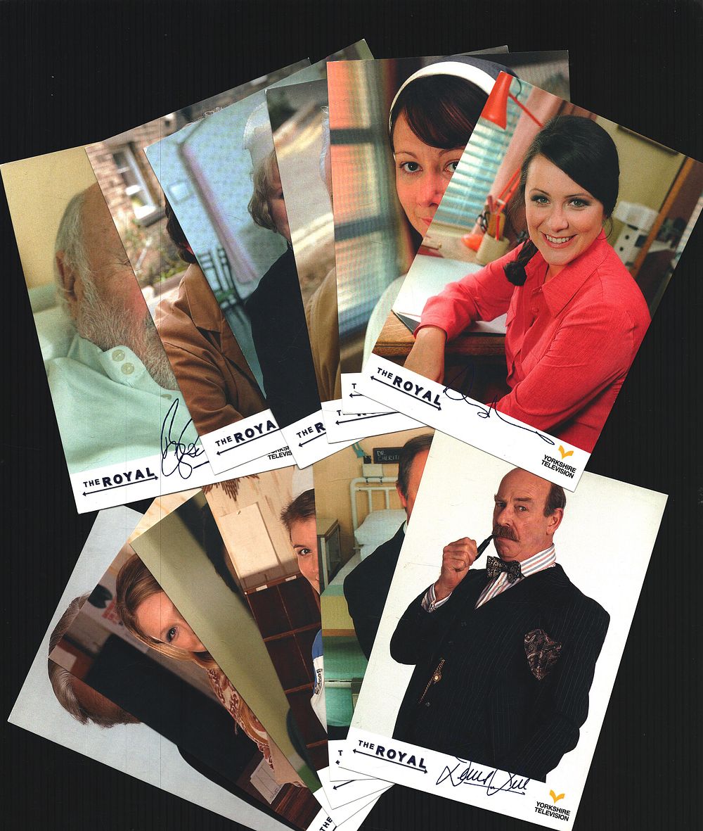 Lot 383: The Royal signed 6x4inch promo photo collection. 10+...