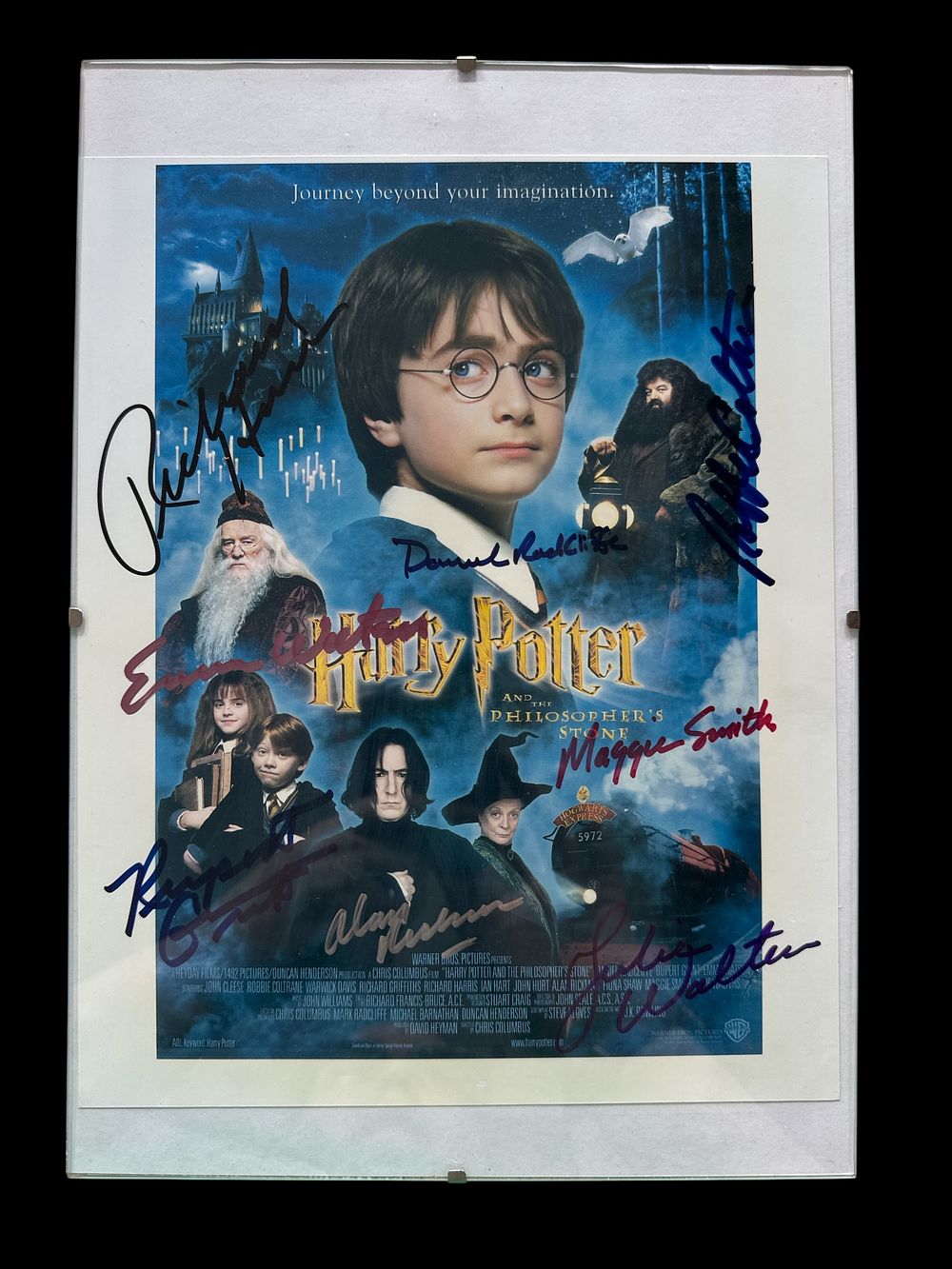 Lot 389: Harry Potter multi signed 10x8 inch colour photo....