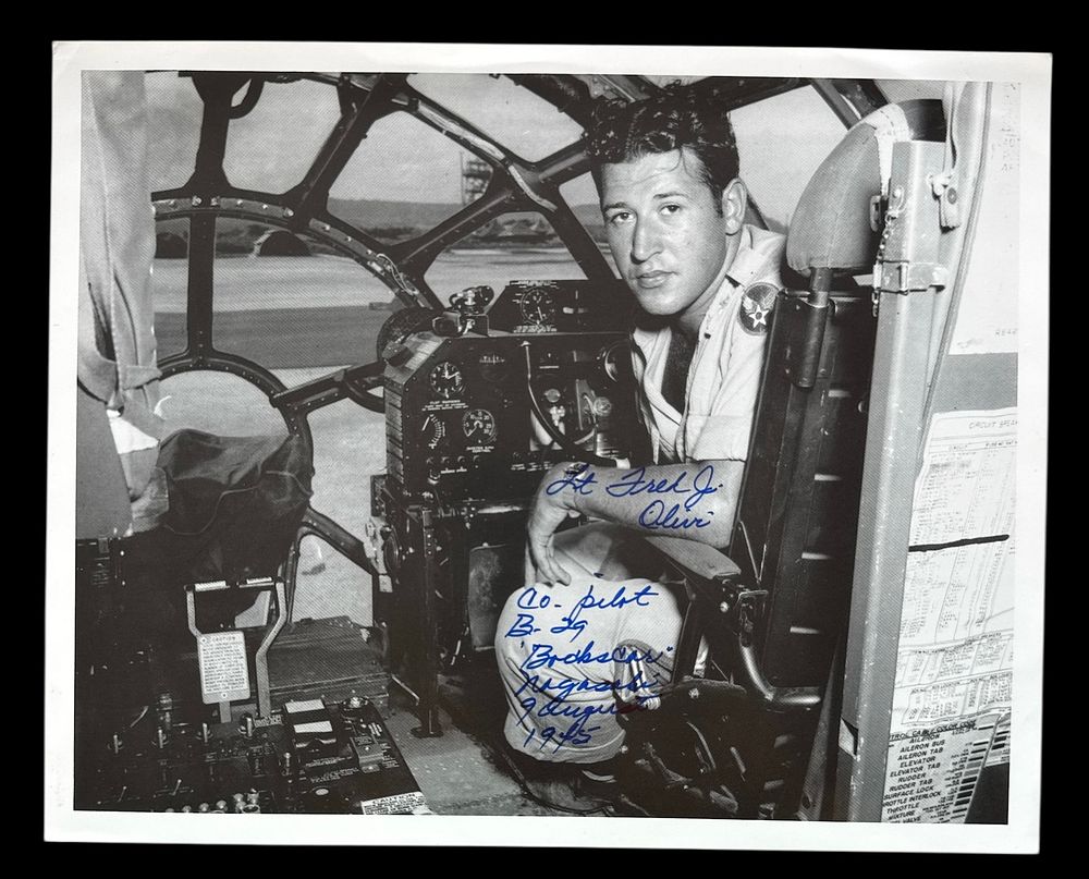 Lot 393: Fred Olivi signed 10x8 inch black and white...