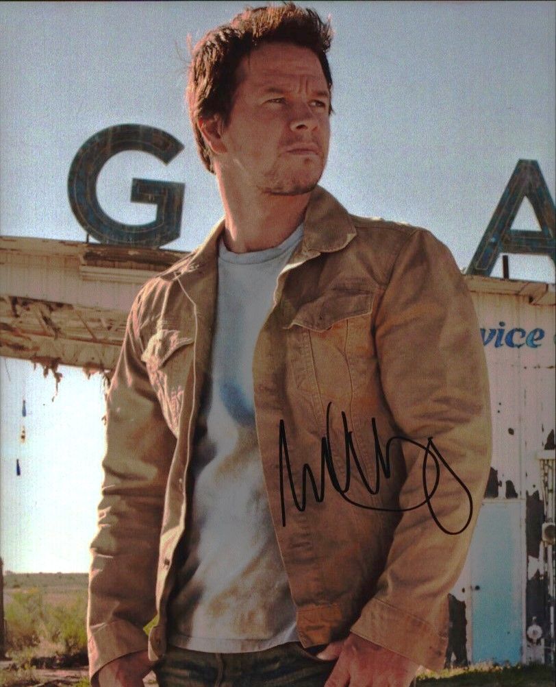 Lot 457: Mark Wahlberg signed 10x8inch colour photo. Good condition....