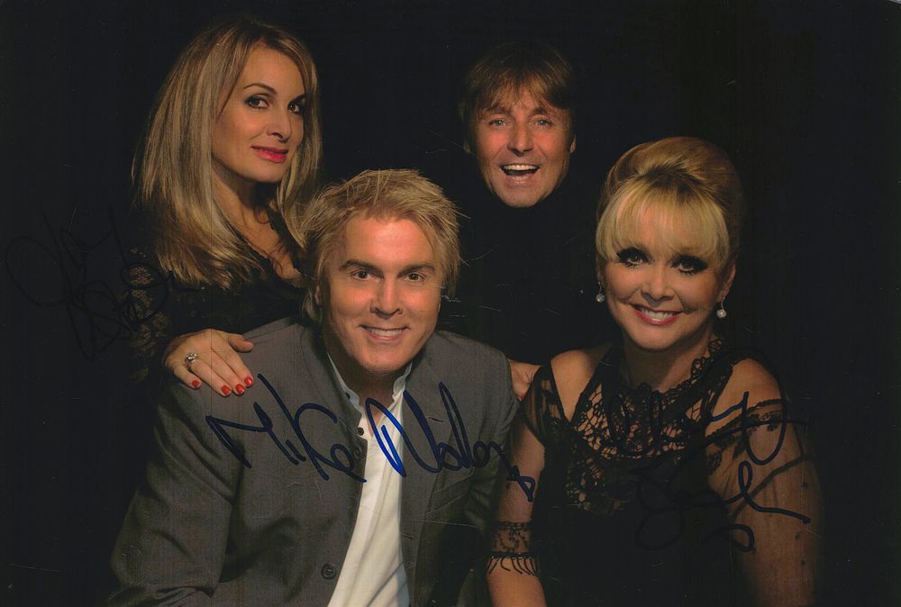 Lot 473: Cheryl Baker, Jay Aston & Mike Nolan signed...
