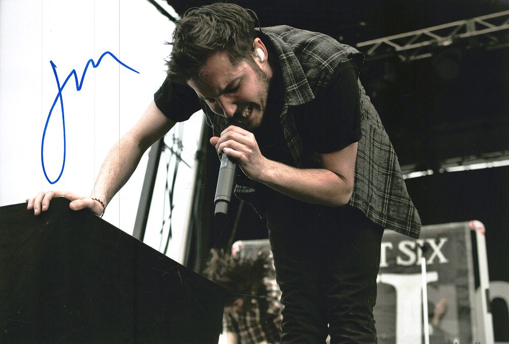 Lot 474: Josh Franceschi signed 12x8 inch colour photo. Good...