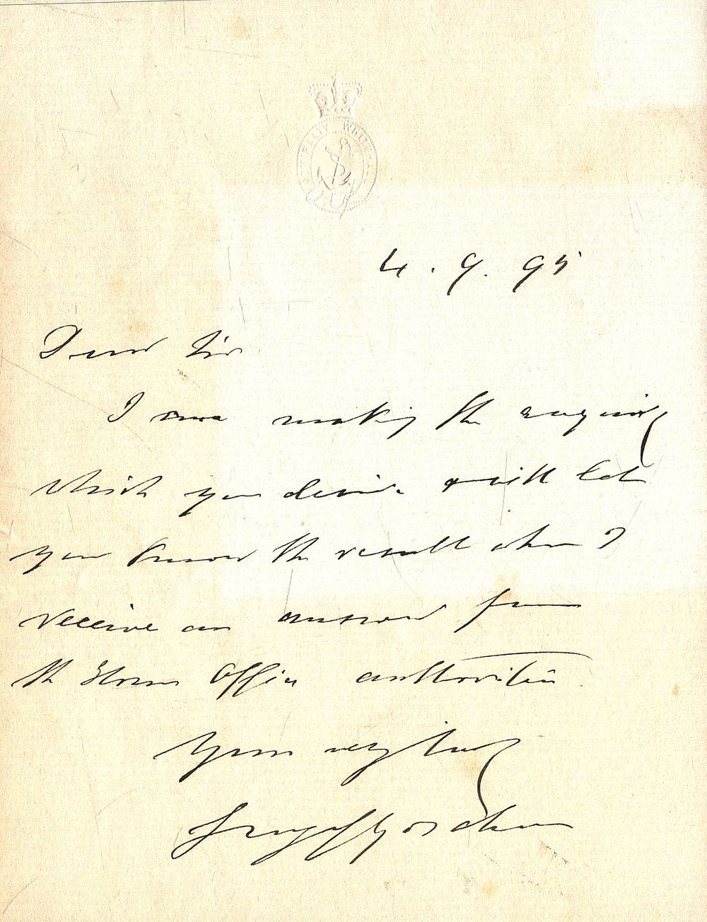 Lot 516: George Goschien - 1st viscount - first lord...