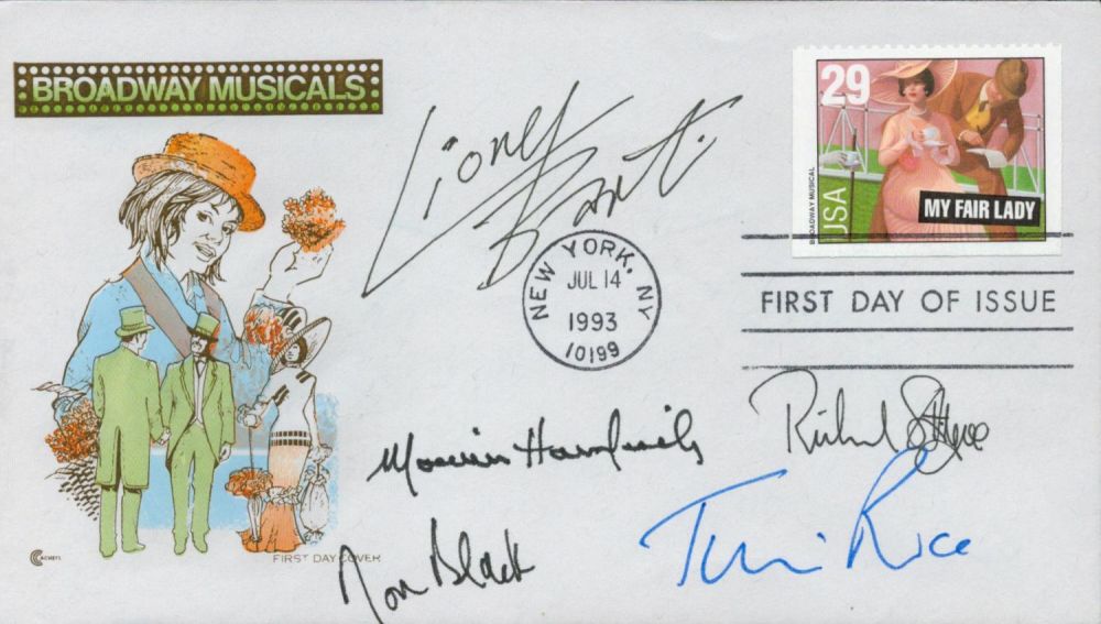 Lot 142: Music Lionel Bart, Tim Rice, Marvin Hamlish, Richard...