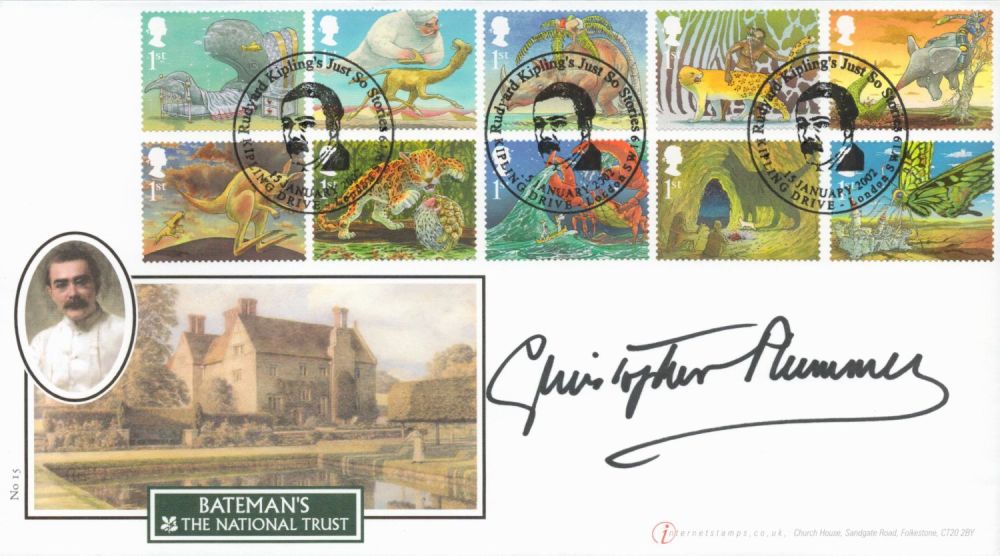 Lot 151: Christopher Plummer signed 2002 Rudyard Kipling Just So...